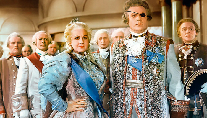 Борис Ливанов в роли князя Потёмкина