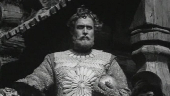 Борис Ливанов в роли князя Пожарского