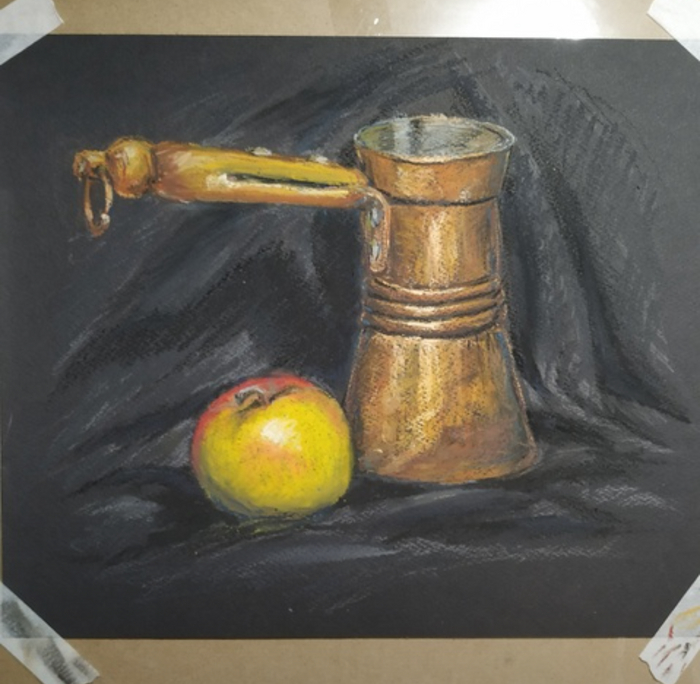 Древний Пентэл - основа, доработка Гамма студия и Сонет. На ручке немного Малевича.