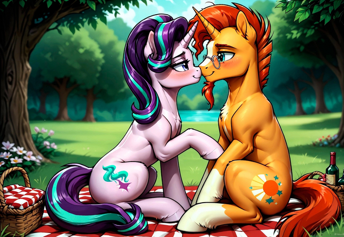 У Старлайт получилось вытянуть Санберста на пикник