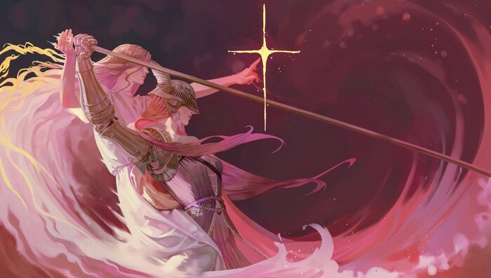   ! Elden Ring, , Game Art, Malenia, Miquella