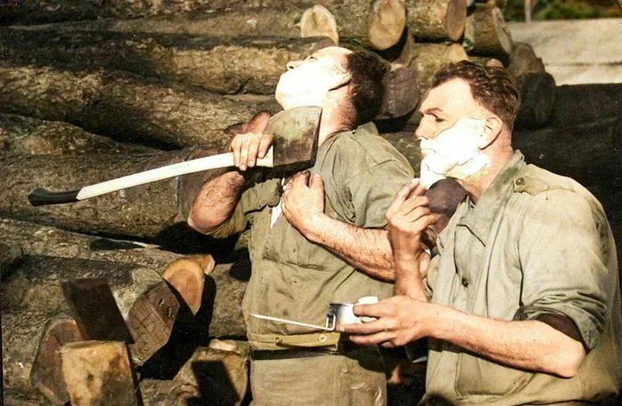 Редкие и интересные фотоматериалы с фронтов Второй Мировой Войны. 20 раскрашенных фотографий. Часть III 20 век, Историческое фото, Старое фото, Вторая мировая война, Военная история, Фотография, Колоризация, Длиннопост