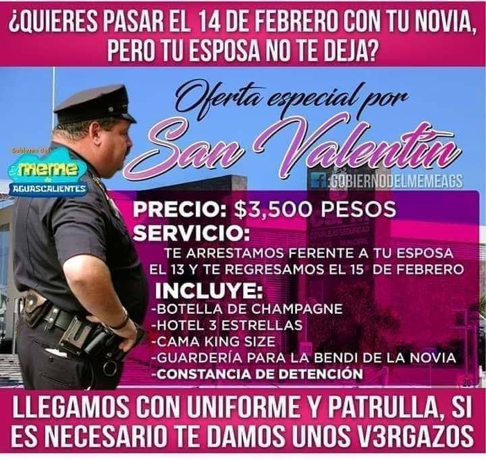 Хочешь провести 14 февраля с подружкой, но жена не разрешает?