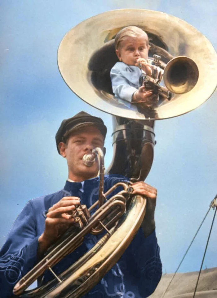 Подборка фотографий из прошлого, которые заставляют удивиться. 20 раскрашенных фотографий из XIX-ХХ века. Часть XVI Старое фото, Фотография, Историческое фото, 20 век, Колоризация, Длиннопост