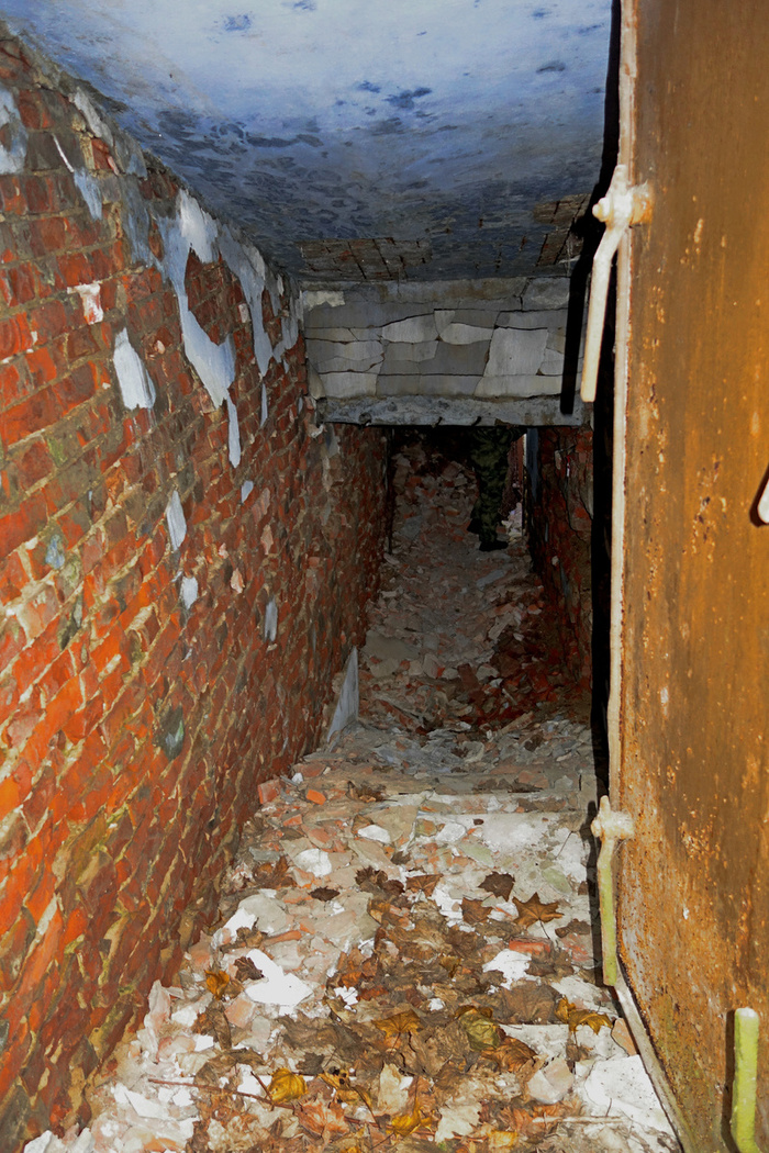 Второе заброшенное бомбоубежище