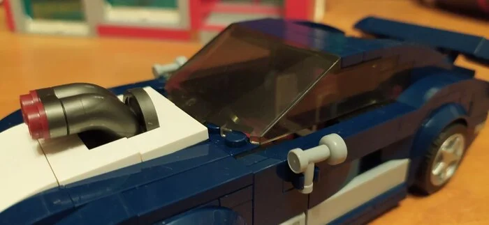 Comparison of 2 cars, 1 without container, the other in container - Lego, Constructor, Car, Dust, Comparison, Container, Analogue, Longpost