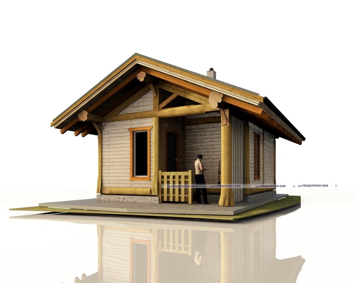 проект дома postbeam