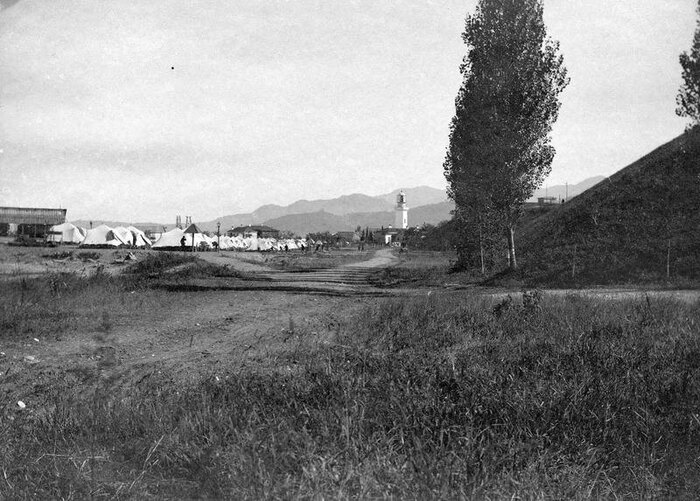 Батум. Военный лагерь