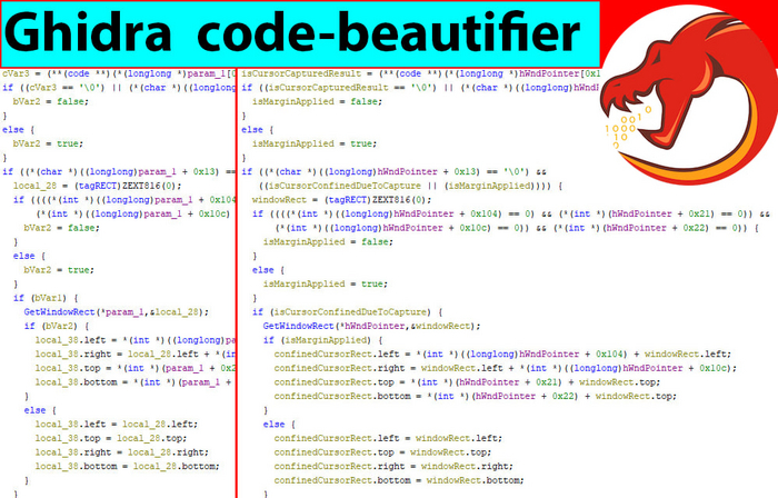   -beautifier  Ghidra  Python? , Python, , Windows, , 