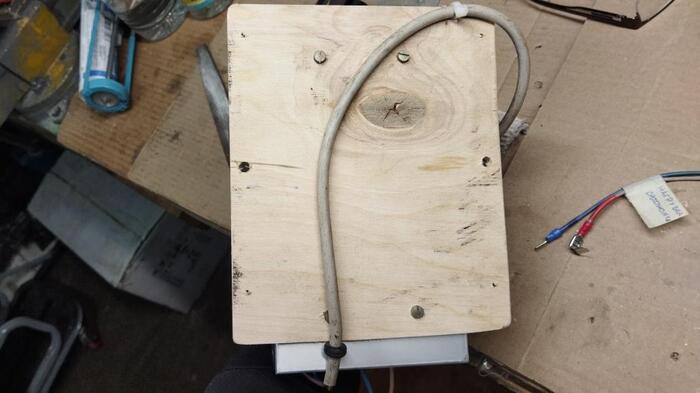 Временная площадка под крепление БП антономки INGF