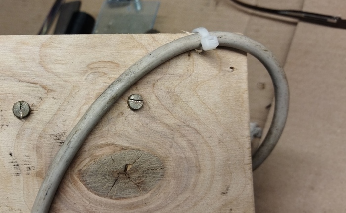 Временная площадка под крепление БП антономки INGF