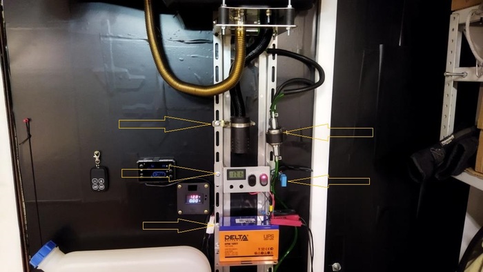 Монтажный комплект Перестановка кронштейнов отопителя и держателей автономки на Heater Kit INGF-01 без каких либо проблем INGF