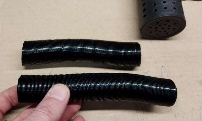 Укоротил гофру воздушного фильтра на автономке INGF