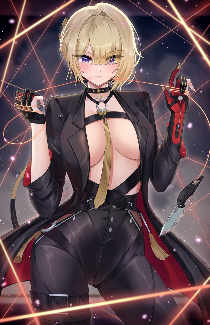  Anime Art, , , Zenless Zone Zero, Evelyn Chevalier (zzz)
