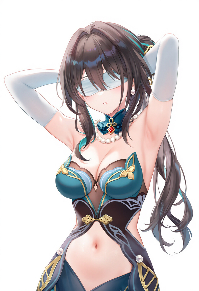   Pixiv, Anime Art, , Ruan Mei (Honkai: Star Rail), Honkai: Star Rail,  , , 