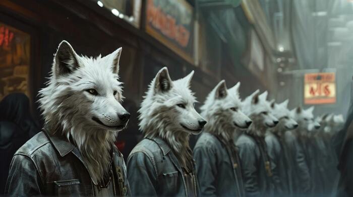    Wolfmks #814  , , Furry Art, Furry wolf, 