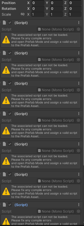 Как выглядит экспортированная модель (с потерянными скриптами)