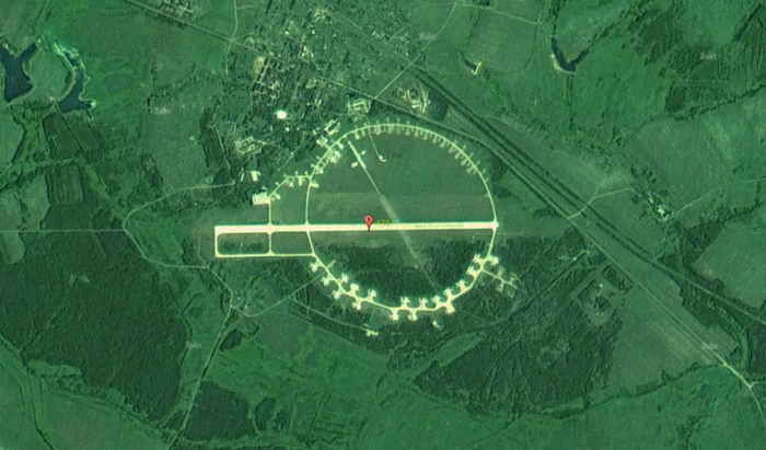 Сещинский аэродром. Снимок из открытых источников