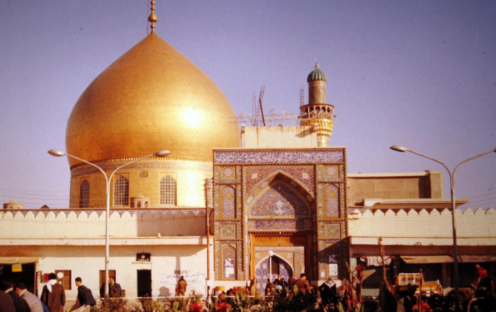 1975 год. Золотая мечеть в Самарре.