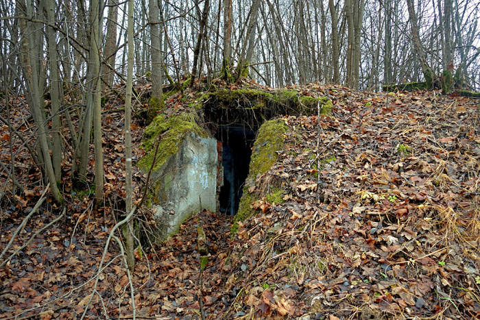 Второе заброшенное бомбоубежище