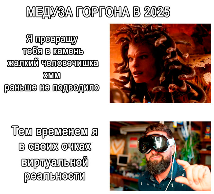 Медуза Горгона в 2025