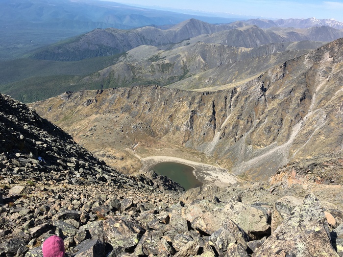 Пик Алтан-Мундарга, высота 3102 м Горы, Сибирь, Поход, Бурятия, Байкал, Горный туризм, Скалы, Иркутская область, Россия, Путешествия, Восточные Саяны, Вершина, Восхождение, Горное озеро, Длиннопост