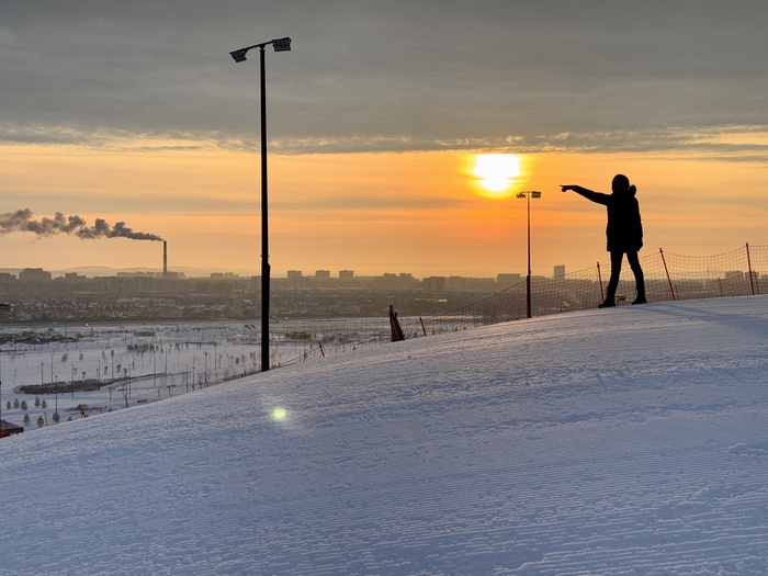Ловить рассветы в Магнитогорске