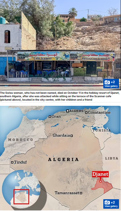 Как видим, курорт располагается на границе с Ливией, где идёт война