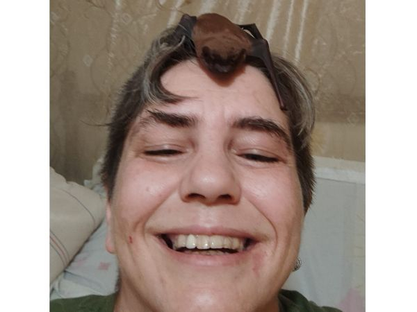 Любимец Ольги - Матвей не может летать после обморожения.