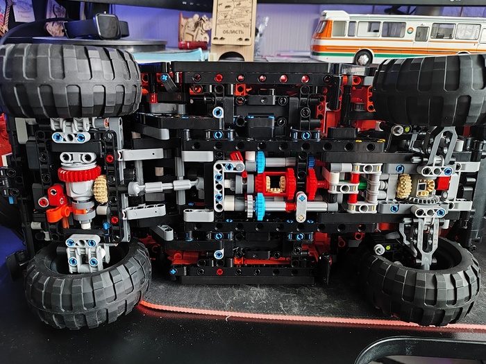 Поставил катки побольше )