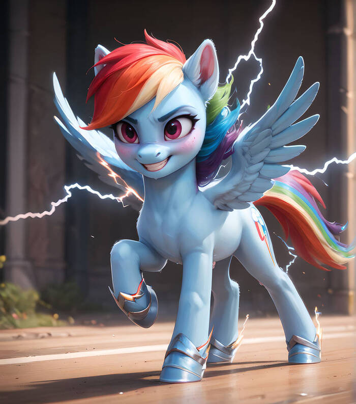    , My Little Pony, Rainbow Dash