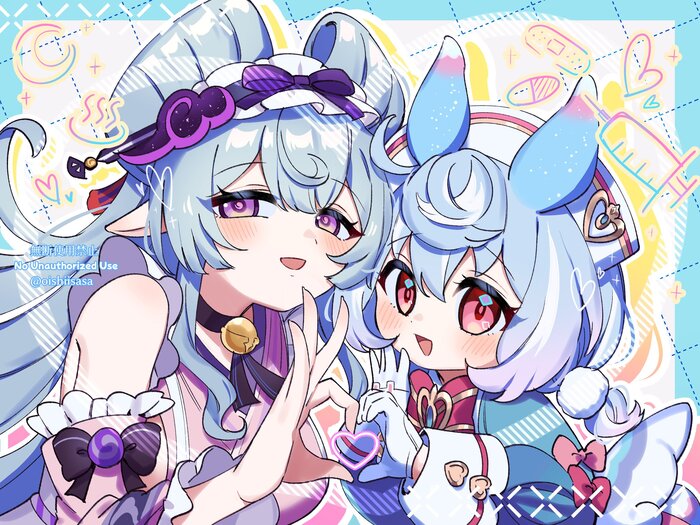  ""  Genshin Impact, , Anime Art, Yumemizuki Mizuki (Genshin Impact), Sigewinne