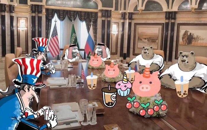 Negotiations. Results - Politics, Negotiation, Saudi Arabia, USA, Russia, Ukraine, European Union
