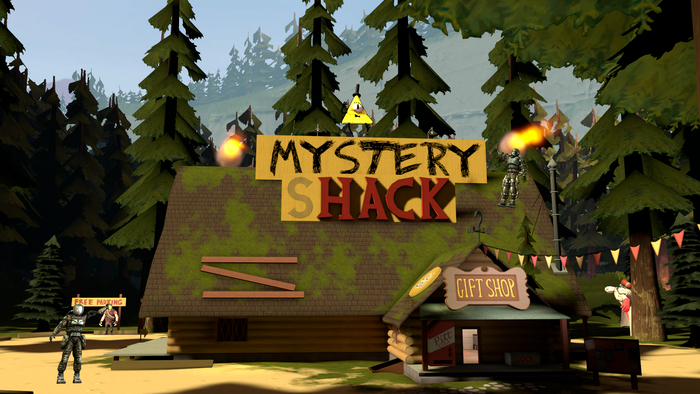    ) ( , SFM, Gravity Falls