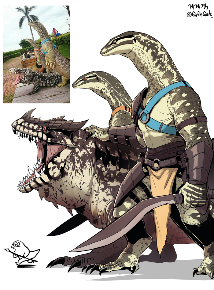 Ящеры-охотники