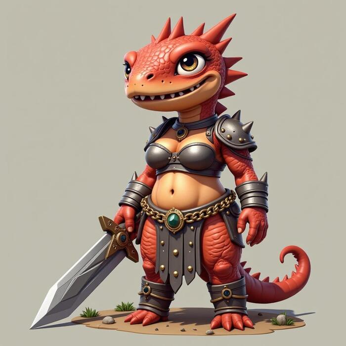 - Pinanoc,  , , Flux, , , Dungeons & Dragons, , Lizardfolk, 
