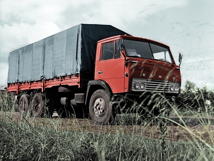 Опытный КАМАЗ-2Э53202 1970 года