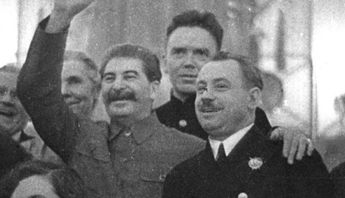 Иосиф Сталин и Иван Папанин