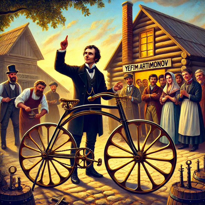 Е.М. Артамонов – человек, который подарил миру велосипед