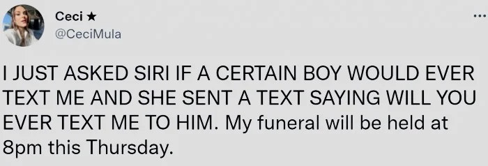 Siri gave me some problems - Screenshot, X (Twitter), Siri, Repeat