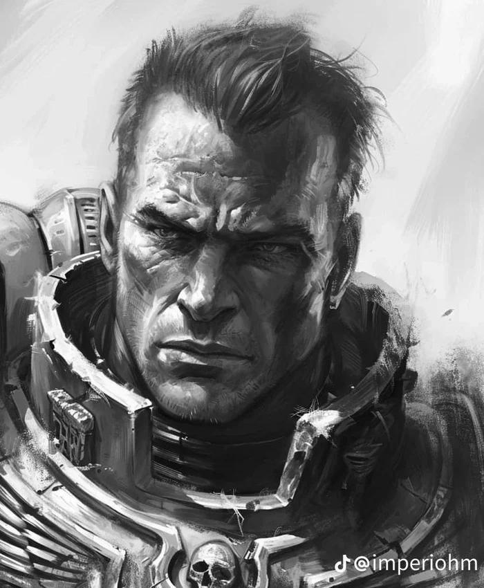 The only one who knew. Ferrus Manus - My, Warhammer, Ferrus Manus, Primarchs, Warhammer 40k, Longpost