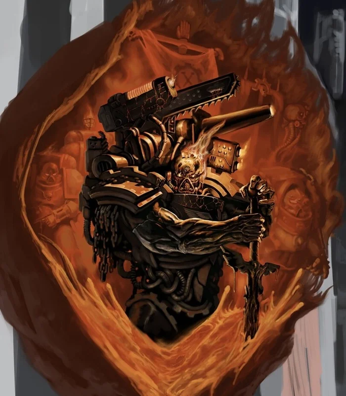 The only one who knew. Ferrus Manus - My, Warhammer, Ferrus Manus, Primarchs, Warhammer 40k, Longpost