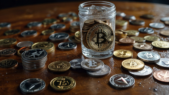 Монеты со льдом в нейросети