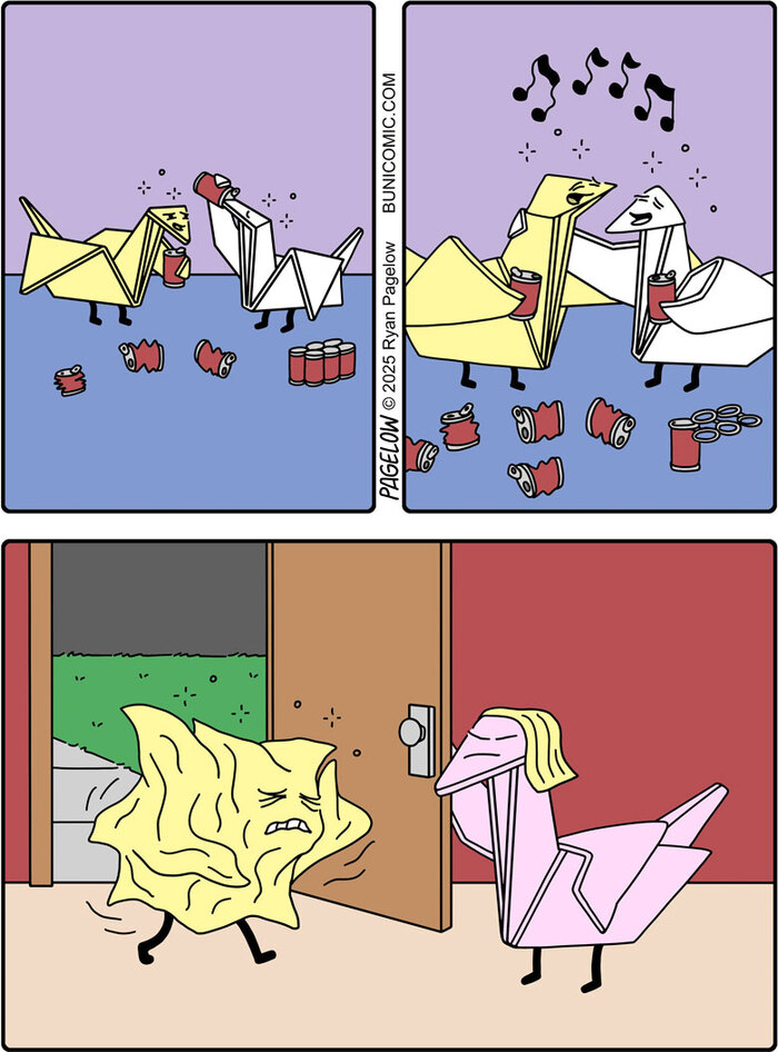 После посиделок