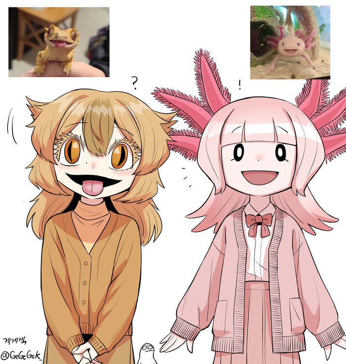    , , Anime Art, , Animal Ears, Gegegekman,  , , ,   