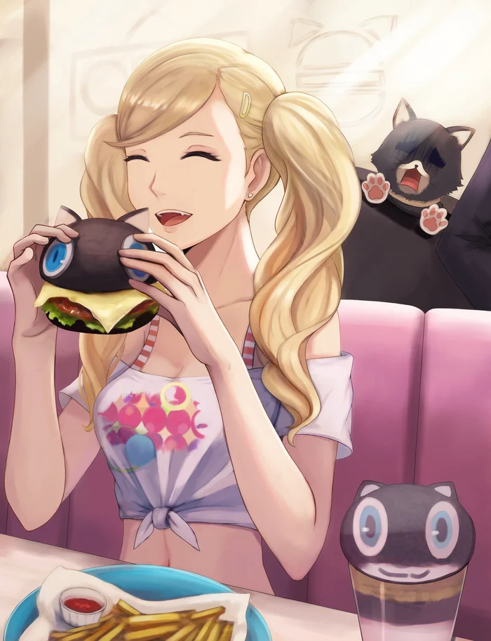 Post 12402680 - Anime art, Anime, Games, Persona, Persona 5, Ann takamaki