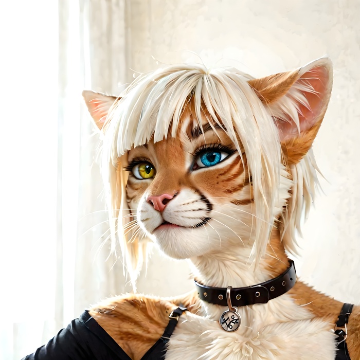    Wolfmks #848  , , Furry Art, Furry Cat, 