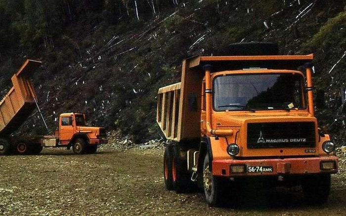 Magirus-Deutz серии 290 с двигателем мощностью 310 л.с.