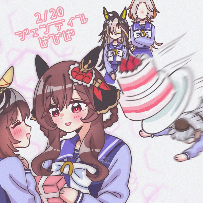 Gentildonna    20.02 , Anime Art, Uma Musume Pretty Derby, Gentildonna (Umamusume), Animal Ears, ,  , Dream Journey (umamusume), Orfevre, Gold ship, , Twitter (), , Buena Vista