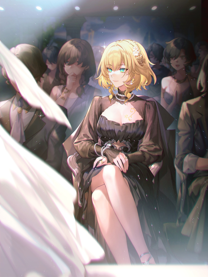 Aglaea Anime Art, Honkai: Star Rail, Aglaea (Honkai: Star Rail)